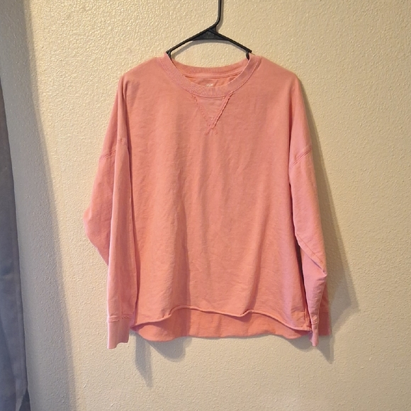 aerie Sweaters - Aerie Pink-peach Crew Neck Sweater